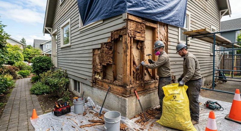 Dry Rot Remediation in Conroe, TX