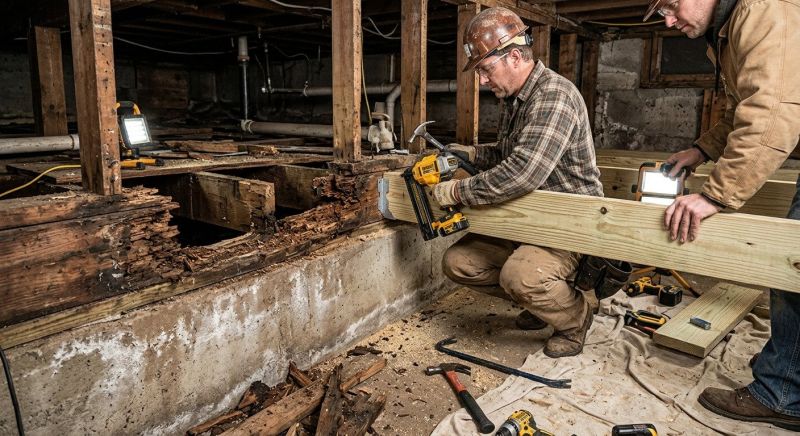 Wood Rot Repair in Kansas City, MO
