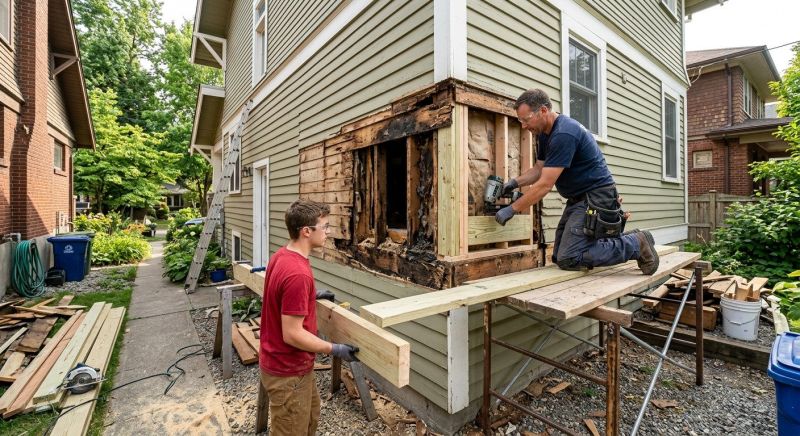 Dry Rot Remediation in Littleton, CO