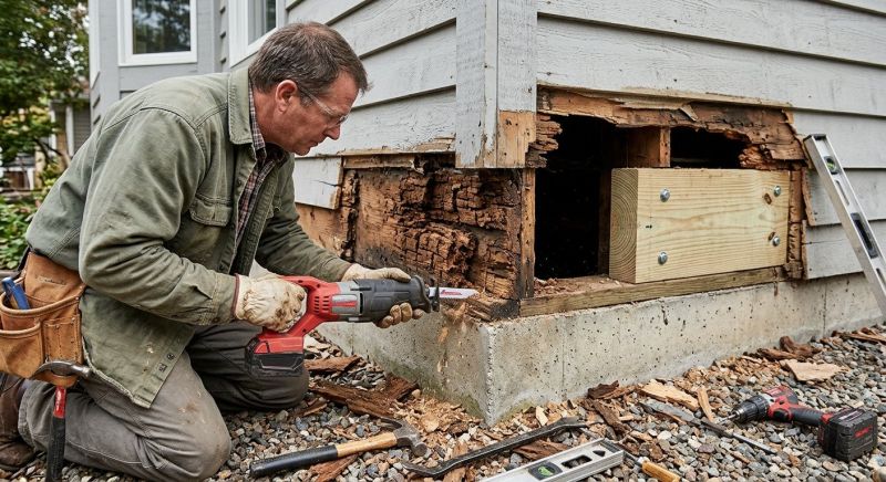 Dry Rot Repair in Roswell, GA