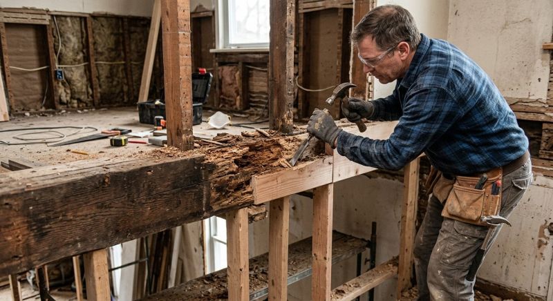Structural Rot Repair in Arvada, CO