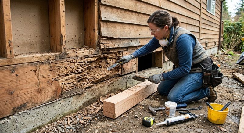 Termite Damage Repair Service in Roswell, GA
