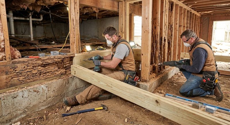 Termite Damage Restoration in Longmont, CO